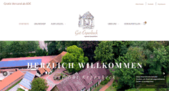 Desktop Screenshot of gut-erpenbeck.de